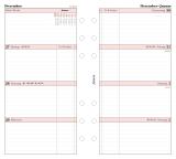 Filofax Kalendereinlage Personal Professional 1 Woche / 2 Seiten Deutsch-2021 weiß