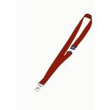 DURABLE Textilband 20 cm rot