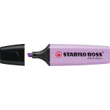 STABILO® Textmarker BOSS® ORIGINAL Pastellfarben lila, pastell lila