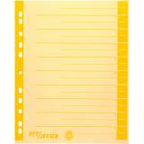 Pro/Office Trennblatt DIN A4 chamois/farbig gelb