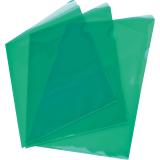 Sichthülle PP glatt transparent 0,15 mm 10 St./Pck. grün