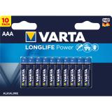 Varta Batterie Longlife Power 4903121461 AAA LR03 10 er Pack.