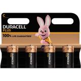 DURACELL Batterie Plus Baby C 1,5V 4er Pack