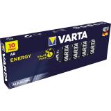 Varta Batterie Energy Micro AA 1,5V Alkaline 10er Pack
