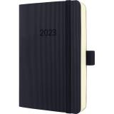 SIGEL Buchkalender Conceptum 2023 A6 schwarz Softcover Softwave