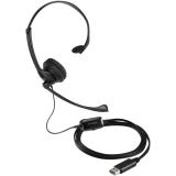 Kensington Headset On-Ear Kopfhörer schwarz Mono USB-A