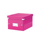 Leitz Aufbewahrungsbox Click & Store 21,6 x 16 x 28,2 cm (A5) pink