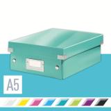 Leitz Archivbox Click & Store WOW 22 x 10 x 28,5 cm eisblau