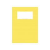 minouki Heftumschlag DIN A5 aus Recyclingpapier einfarbig gelb