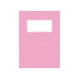 minouki Heftumschlag DIN A5 aus Recyclingpapier einfarbig rosa