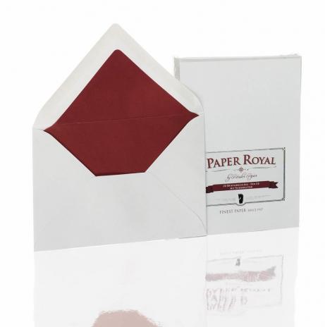 Sf. Paper Royal Rössler 2033831170 20 Stück DINlang eisgrau Briefumschlagpack m 