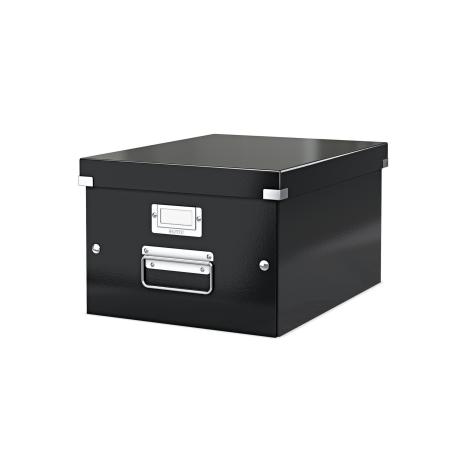 Leitz Aufbewahrungsbox Click & Store 28,1 x 20 x 36,9 cm (A4) schwarz