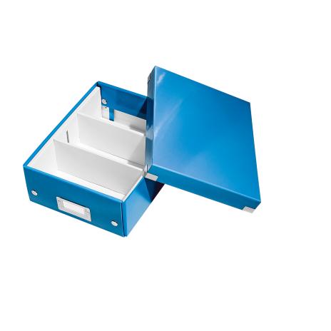 Leitz Archivbox Click & Store WOW 22 x 10 x 28,5 cm eisblau