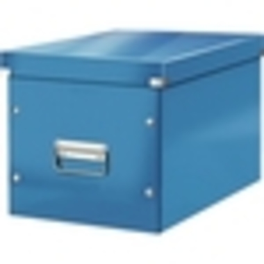 Leitz Archivbox Click & Store Cube 32 x 31 x 36 cm ohne Archivdruck blau