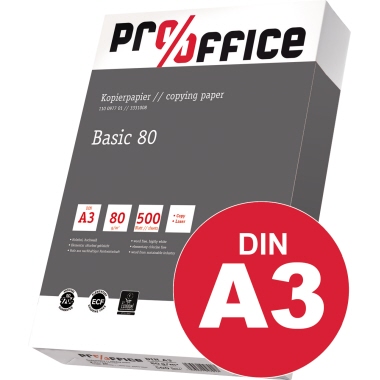 Pro/office Kopierpapier Basic DIN A3