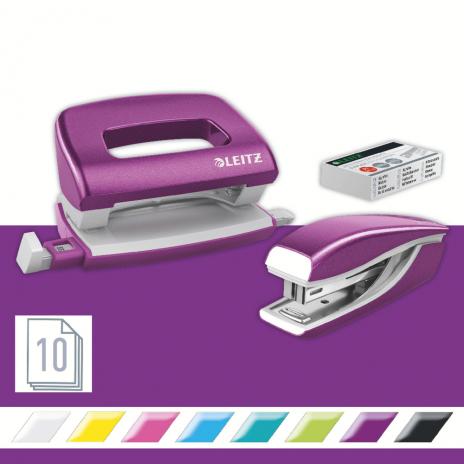 Leitz Schreibtischset NeXXt Series WOW Set mini metallic violett