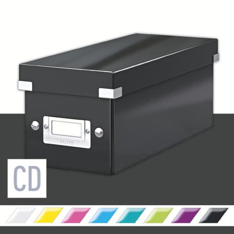 Leitz Archivbox WOW Click & Store CD weiß