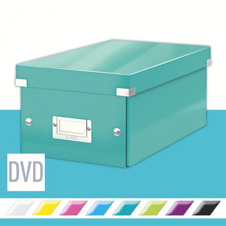 Leitz Archivbox Click & Store DVD eisblau