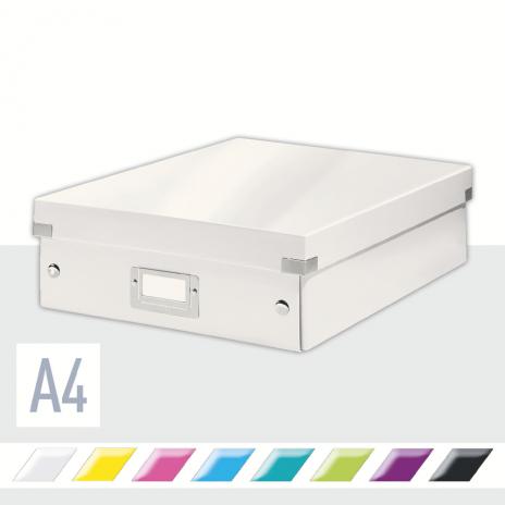 Leitz Aufbewahrungsbox Click & Store WOW 28 x 10 x 37 cm violett