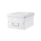 Leitz Aufbewahrungsbox Click & Store 28,1 x 20 x 36,9 cm (A4) weiß