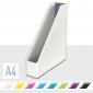 Leitz Stehsammler WOW Duo Color für DIN A4 grau metallic, weiß