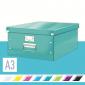Leitz Aufbewahrungsbox Click & Store 36,9 x 20 x 48,2 (A3) eisblau