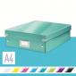 Leitz Aufbewahrungsbox Click & Store WOW 28 x 10 x 37 cm blau