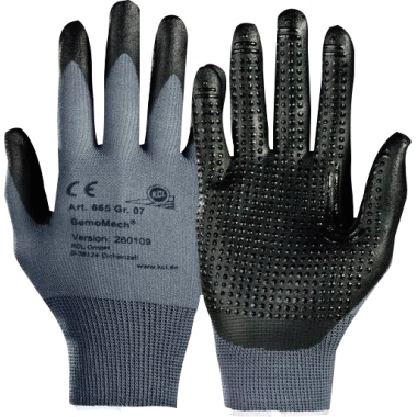KCL Handschuh GemoMech 665 Nitril Polyurethan Größe 10 XL 1 Paar-2