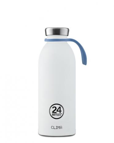24BOTTLES® Flaschenbinder aus Silikon hellgrau-2