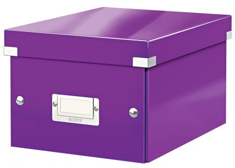 Leitz Aufbewahrungsbox Click & Store 21,6 x 16 x 28,2 cm (A5) violett-2