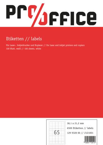 5 Star Office Etiketten für Laser und Tintendrucker 14 pro Blatt 105x42mm 1400 Etiketten