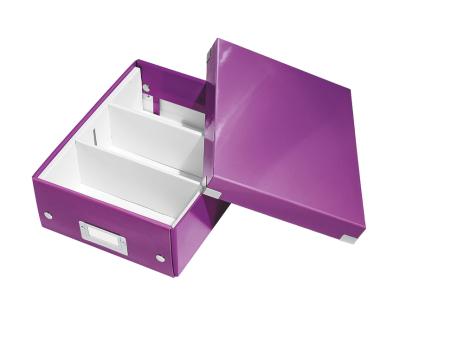 Leitz Archivbox Click & Store WOW 22 x 10 x 28,5 cm violett-4