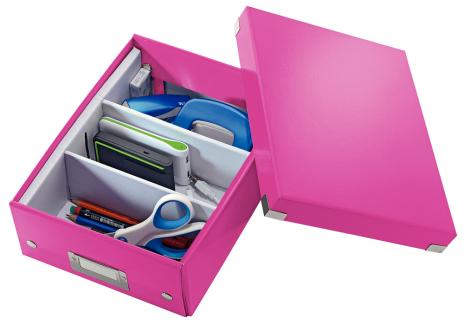 Leitz Archivbox Click & Store WOW 22 x 10 x 28,5 cm pink-4