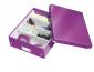 Leitz Aufbewahrungsbox Click & Store WOW 28 x 10 x 37 cm violett-4