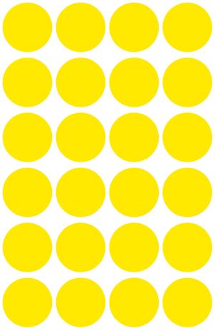 Avery Zweckform Markierungspunkt 18mm gelb-5