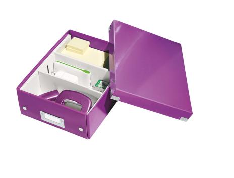 Leitz Archivbox Click & Store WOW 22 x 10 x 28,5 cm violett-5